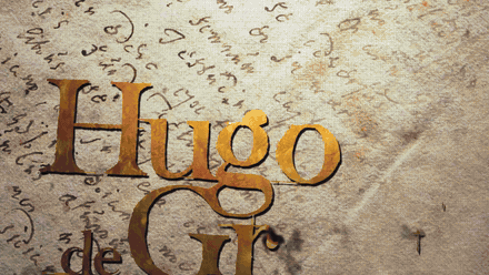 Animatie van de posterreveal voor musical Hugo de Groot