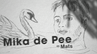 End credits animatie voor de film Pasara, met potloodschetsen die door beeld bewegen